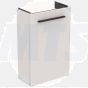 Ideal Standard  Ideal Standard i.life S 41cm guest washbasin unit with 1 door (separate handle required), matt white  T5296DU