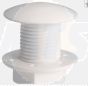 Thomas Dudley Blanking Plug hole stop jam nut 19mm White PTOSTO367198