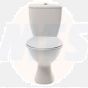 Plumbsure Bodmin White Close-coupled Toilet Pan MCAPT0006 (COLLECTION ONLY)