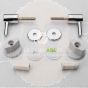 TOILET SEAT HINGES IMPULS / APLAUZ AZ003