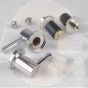 Toilet seat hinges metal wheel EGO A99019  / 99101000 / 5906976486549
