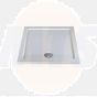 Twyford.TR6131WH.900.x.900.Square.Flat.Top.Tray..