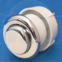 Twyford single flush push button  Toilet Cistern syphon spares Twyford Air Button, Single Flush, Small Button - Chrome Plated CF9001CP