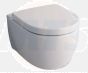 Twyford 3D Toilet Seat and Cover with Bottom Fix Stainless Steel Hinges 3D7815WH
