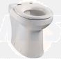 Twyford Avalon Toilet seat and cover With stainless steel top fix hinges White AV7865WH