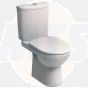 Twyford E100 Round Premium Close Coupled WC + Soft Close Seat