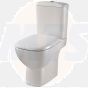 TWYFORD MODA TOILET SEAT AND COVER STANDARD CLOSE BOTTOM FIX MD7815WH