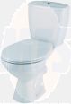 Twyford Option toilet seat and cover White OT7815WH / 5024959377674