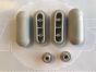 Universal Grey Toilet Seat Buffers MTS000122