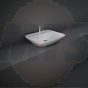 RAK Variant Rectangle Countertop Wash Bsn 55Cm 1Th VARCT55501AWHA Bathroomsuites