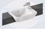 Vitra Integra Cornered Narrow Half Countertop Sink  55 cm 7338B003-0001