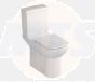 Vitra S20 Toilet Seat and Cover Standard Close 87-003-001 / 8693405285824