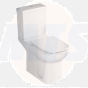Vitra S20 White Cistern Lid/Cover - VITRA 5514L003-5042 Cistern Lid Only