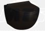 Vitra Sento Slim Toilet Seat and Cover Soft Close Matte BlackProduct 120-483-009
