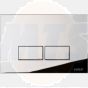 Valsir Push-plate Tropea S Pneumatic & Evolut Chrome ABS push panel square buttons VS0869245