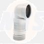 McAlpine 90° Flexible WC Pan Connector WC-CON8F