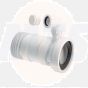 McAlpine WC-F26RV flexible WC Conn (10bx)