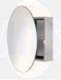 Croydex WC836005 Severn Circ Mirror Cabinet S/S