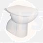 WC seat and cover, termoplast, adjustable length, plastic hinges