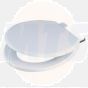 Replacement Toilet Seat for Wirquin Celmac EMERALD