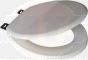 Wirquin Emerald seat and cover with metal hinge - White -SEM18WH