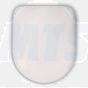 Wirquin Maestro white seat and cover with softclose hinge 20120360