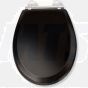 Croydex WL601121H Lene Flexi Fit Toilet Seat Black