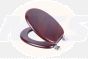 Croydex WL602252H Davos Mahogany Toilet Seat