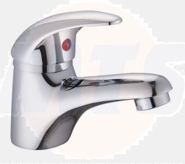 RAK Basic Mini Mono Bsn Mxr With Clicker Waste RAKBAS3002 Bathroomsuites