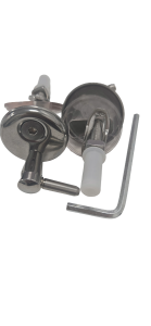 Porcelanosa ARQUITECT HINGES Slow Close Toilet Seat Hinges 100041223/ N421024000