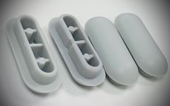 VITRA BUFFERS SET OF 4 GREY