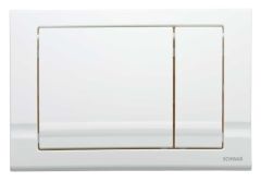 228129 Schwab operation plate Riva Duo mini, white 228129 