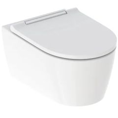 ONE wall-hung WC, washdown, shrouded, TurboFlush, with WC seat  500.202.01.1