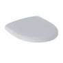 Geberit Selnova Compact WC seat, fastening from above: Soft-closing mechanism =no, Quick-release hinges=no, Fastening=from above, white  501.877.00.1