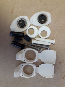 S972720 Armitage Shanks Seat and Cover Hinge Set 