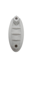 Pressalit A4033000 buffer for seat oval Grey