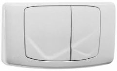 AG-RIOS WHITE DOUBLE EXHAUST BUTTON PLATE VALSIR VS0828501 - MTSh137