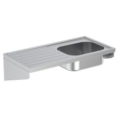 Armitage Shanks S1273MY Doon New Sink 120 x 60 Stainless Steel Left Hand