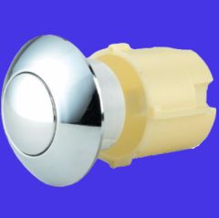Derwent Macdee Large Dome Button/SWVB3752 Chrome Pneumatic Push Button SPHNX/WISA 1418983751 White Toilet Cistern Fittings Spares 316562