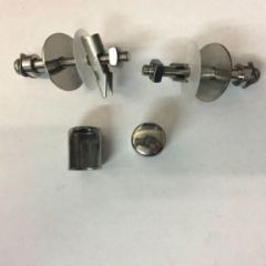 Duravit Esplanade Toilet Seat Hinge Set 0061661000