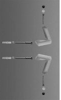 Duravit fastening kit 0067021000 for Stand-WC and urinal Fittings chrome
