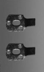 Duravit tabs per pair for Basin / urinal fixing