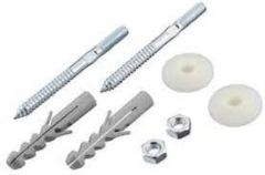 Ideal Standard  Basin fixing set  with 12cm rag bolts for solid walls  E015767