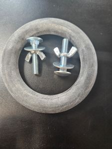IDEAL STANDARD CLOSE COUPLING DONUT WASHER AND SCREWS - EEM13471H67