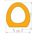 GALA-Florida Chile Minor Toilet Seat and Cover