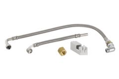 Geberit Monolith water connection kit, below, for sanitary module for WC 101 cm