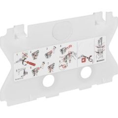 Geberit Sigma12 protection cover 240.930.00.1 Geberit 240930001