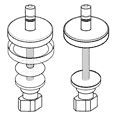 HARO C4702Y  408327 SoftClose classic hinge FastFix, stainless steel 1 set 