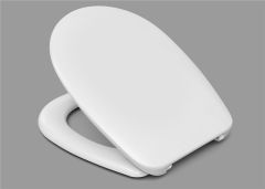 Haro / Hamberger toilet seat Deltano with stainless steel FastFix nut B0302Y white 4016959014582