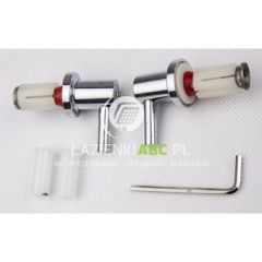 Toilet seat hinges metal wheel EGO A99019  5906976486549